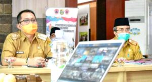 Bupati Tasikmalaya Hadiri Webinar Peningkatan Kapasitas Kepemimpinan Kolaboratif Dalam Mempercepat Penanganan Pandemi