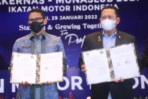 IMI Bersama Kemenparekraf Tandatangani MOU Pengembangan Pariwisata dan Ekonomi Kreatif