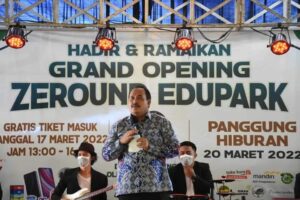 Bupati Pangandran Buka dan Resmikan Zeround Edupark