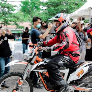 Sekda Kabupaten Pangandaran Jajal Rute Adventure Gebyar Vaksin 2022