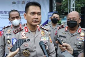 Korlantas Polri Gelar Road Safety Campaign di Car Free Day