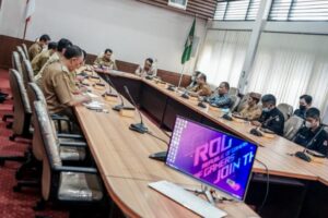 Bahas Persiapan Tahapan Pemilu 2024, Wabup Yana Terima Audiensi KPU Ciamis