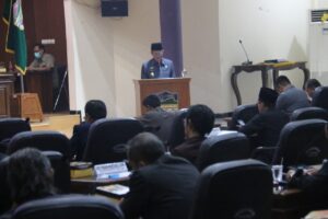 Bupati Ciamis Sampaikan Rancangan KUA dan PPAS TA 2023