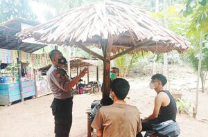 Personi Polsek Parungponteng Giat Patroli Dialogis Kelokasi Obwis Curug Panoongan