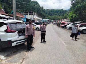 Polsek Sukaratu Tingkatkan Patroli di Sekitar Objek Wisata Gunung Galunggung