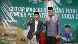 Kapolres Tasikmalaya Hadiri Peringatan Maulid Nabi dan HSN Ponpes Al Huda