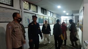 Polsek Tawang Laksanakan Patroli Dialogis ke Kantor KPU Kota Tasikmalaya