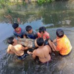 Seorang Pria Ditemukan Meninggal di Dasar Sungai, Polres Tasikmalaya Kota Lakukan Penyelidikan