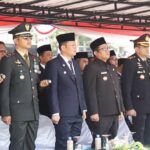 Bupati Ade Hadiri Upacara Peringatan HUT TNI ke -78