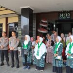 Polres Tasikmalaya Kota Lepas 4 Warga Pemenang Umroh Pameran UMKM Kebangsaan