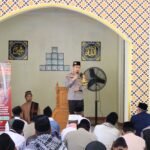 Wakapolres Tasikmalaya Kota Laksanakan Giat Jumat Keliling di Masjid Nurul Huda