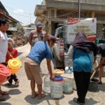 Polsek Kawalu Giat Baksos Bagikan Air Bersih