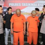 Kapolres Tasikmalaya Kota Pimpin Press Release Pengungkapan Pencurian Dengan Pemberatan