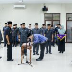 Bupati Ciamis Lantik Puluhan PPPK Tenaga Teknis