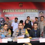 Polres Tasikmalaya Kota Press Release Kasus Pembunuhan Perempuan Muda di Pagerageung