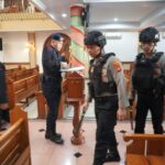 Polres Tasikmalaya Kota Lakukan Sterilisasi Gereja