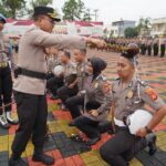 Kapolres Tasikmalaya Kota Pimpin Korps Raport Kenaikan Pangkat