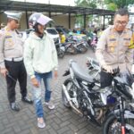 Antisipasi Berandalan Bermotor, Ratusan Sepeda Motor Terjaring Razia Gabungan