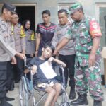 Polri Peduli Disabilitas, Kapolres Tasikmalaya Kota Berikan Bantuan Kursi Roda