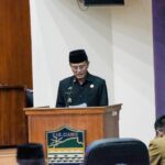 Rapat Paripurna DPRD, Bupati Ciamis Sampaikan Capaian Gemilang dan Penghargaan dalam LKPJ Tahun 2023