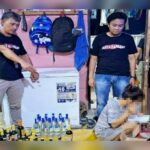 Satreskoba Polres Subang Amankan Ratusan Botol Miras