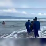 Wisatawan Nyaris Tenggelam di Pantai Katapang Condong