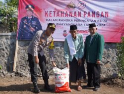 Jelang Peringatan HUT Bhayangkara, Polres Tasikmalaya Kota Gelar Kegiatan Ketahanan Pangan