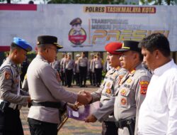 Kapolres Tasikmalaya Kota Berikan Penghargaan Kepada Personel dan Masyarakat