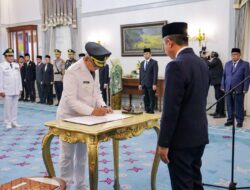 Gantikan Engkus Sutisna, Pj Gubernur Jawa Barat Lantik Pj Bupati Ciamis