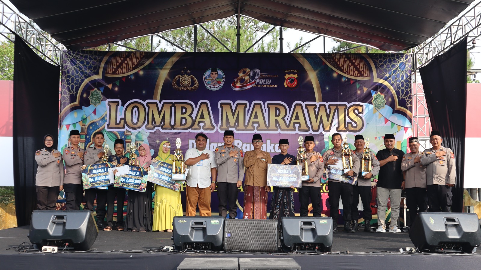 Polres Tasikmalaya Kota Gelar Lomba Marawis dan Tahfidz Al-Qur’an