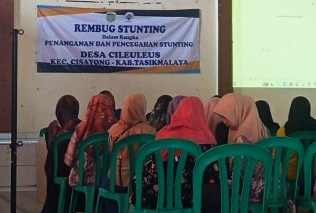 Pemerintah Desa Cileuleus Gelar Rembug Stunting, Perkuat Komitmen Cegah dan Turunkan Angka Stunting