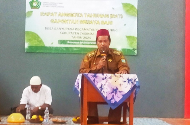 Gapoktan Srijaya Sari Banyurasa Gelar RAT ke-15