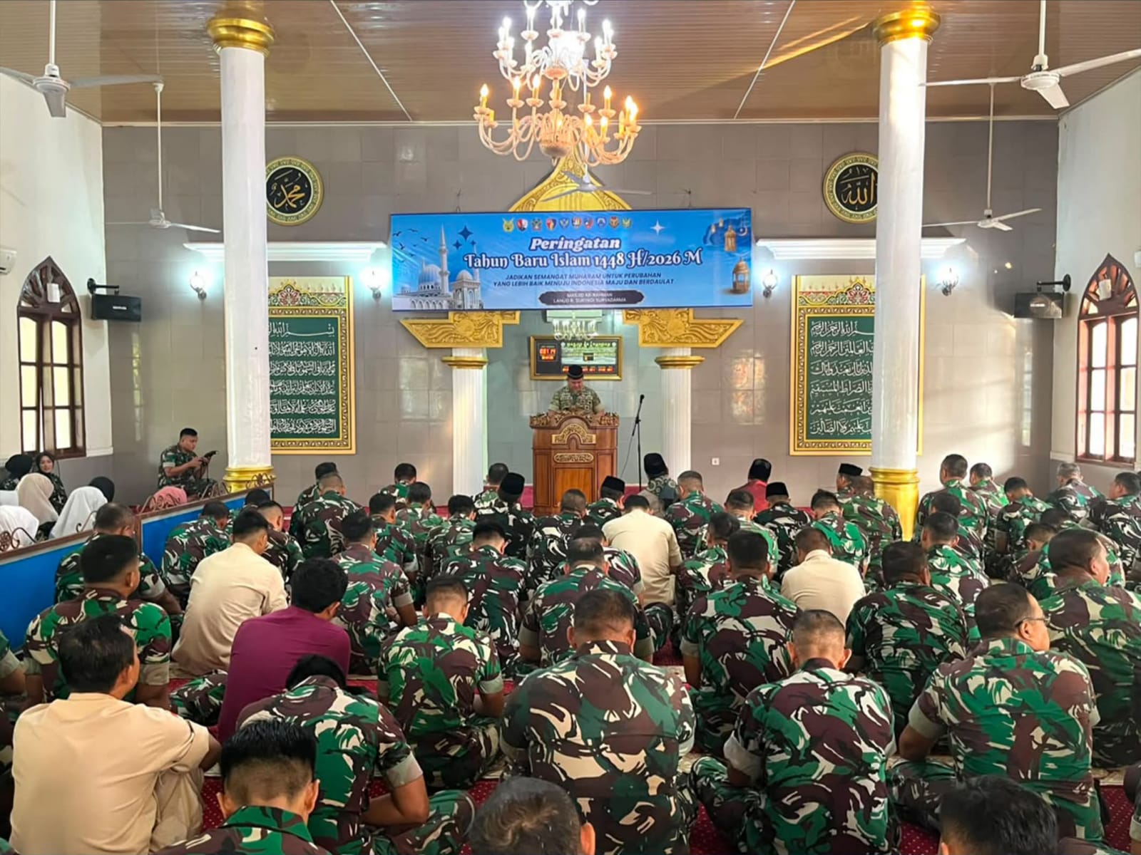 Peringatan Tahun Baru Islam 1448 H di Lanud Suryadarma, Komandan Tegaskan Hijrah Tonggak Bersejarah Perkembangan Islam