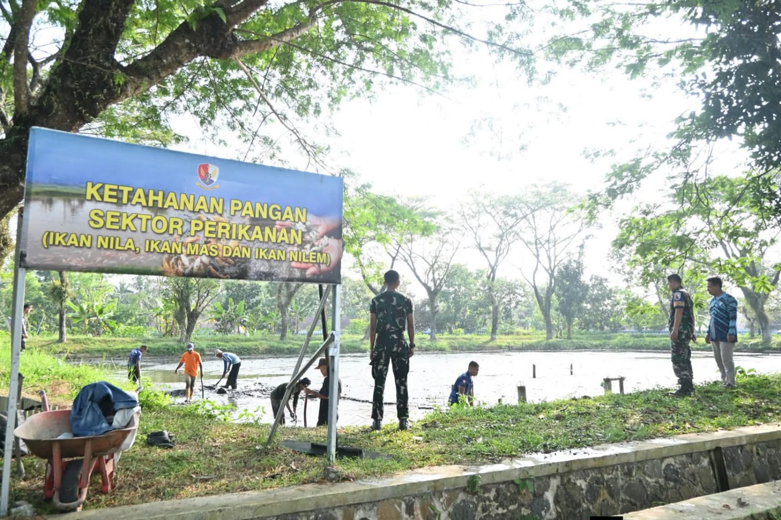 Lanud Wiriadinata Optimalkan Kompi Produksi Sektor Perikanan