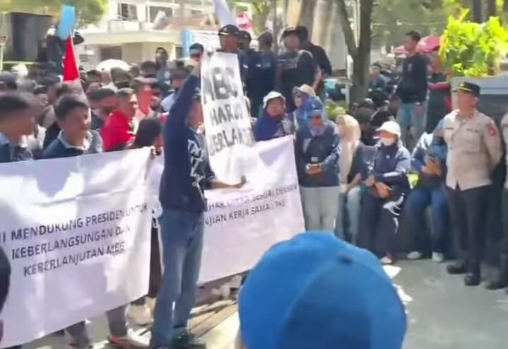 Aliansi Relawan MBG Garut Gelar Aksi Damai dan Audiensi, Polres Garut Pastikan Pengamanan Berjalan Kondusif
