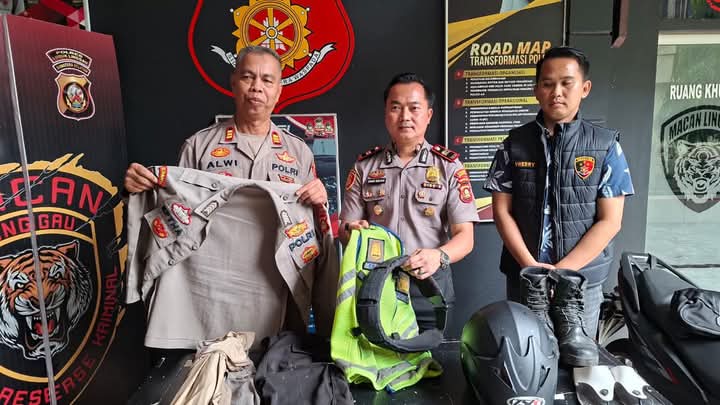 Mantan Polisi Pelaku Pungli Sopir Truk Ditangkap