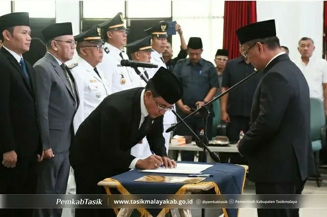 Bupati Tasikmalaya Lantik 59 Pejabat Berbasis Merit