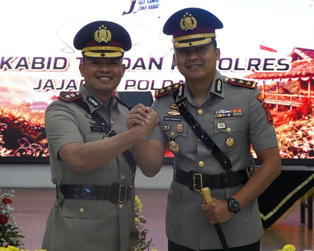 Kapolda Jabar Pimpin Sertijab Kapolres Tasikmalaya Kota