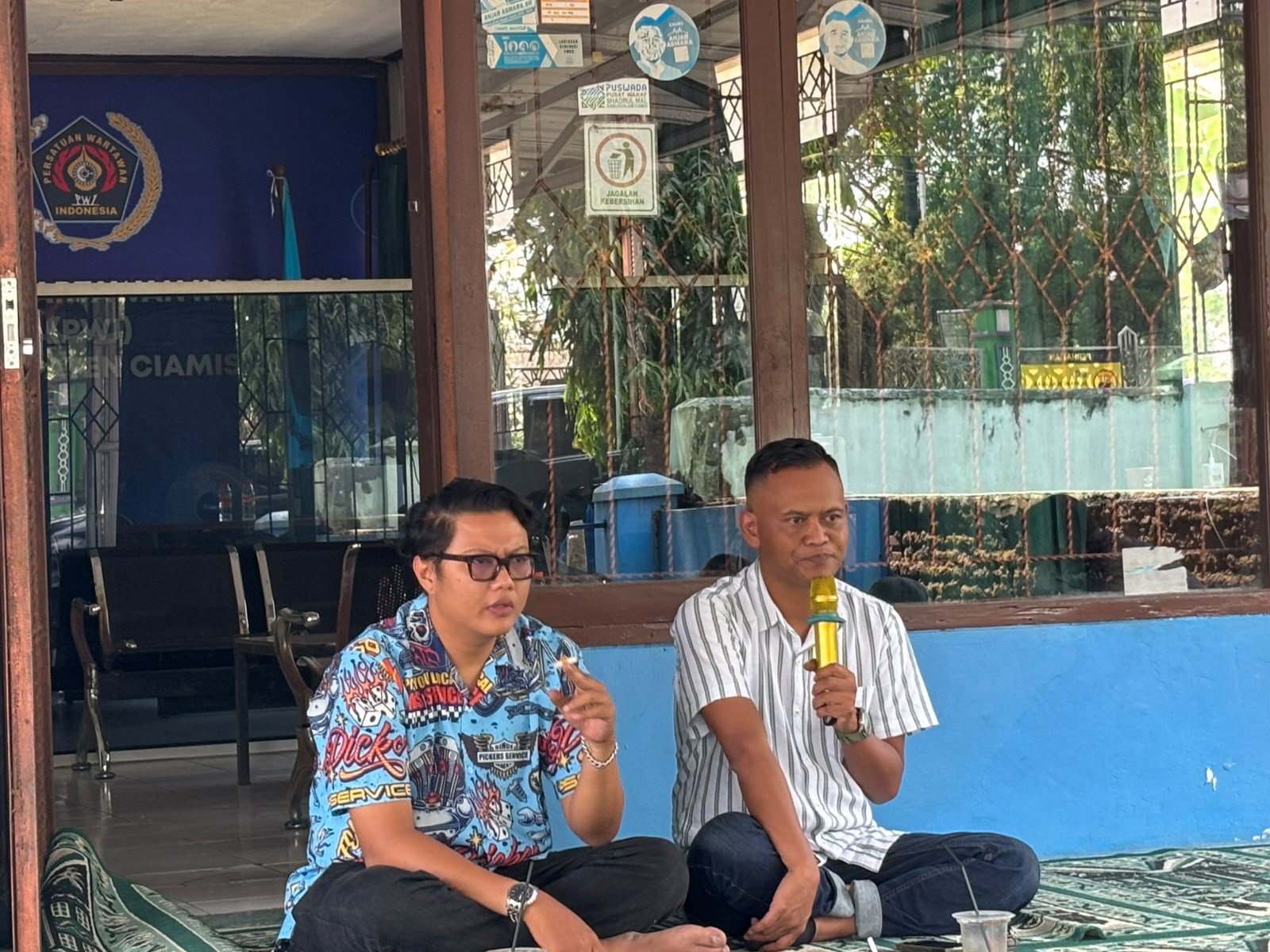 Tantan Sosialisasikan Lima Program ke PWI Priangan