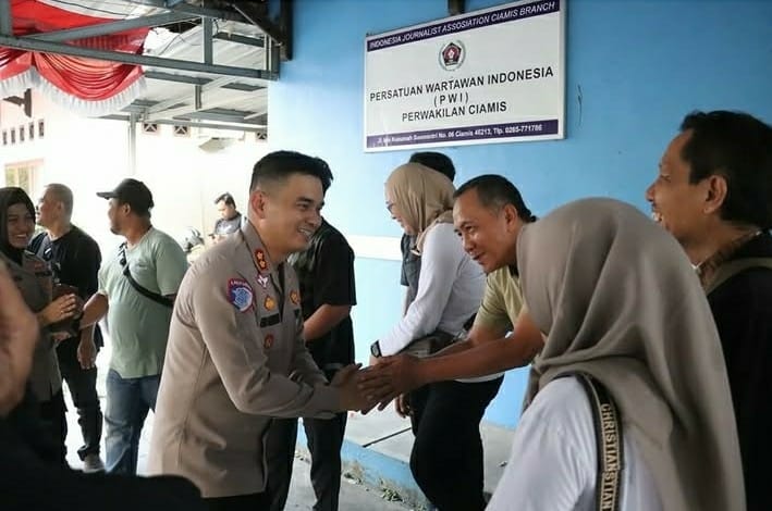 Kapolres Ciamis Perkuat Sinergi Bersama PWI
