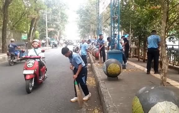 Lanud Wiriadinata Ikuti Gerakan Indonesia ASRI