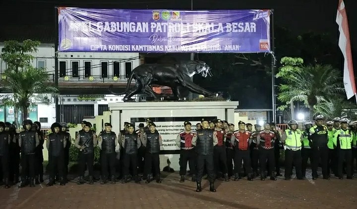 Wabup Bandung Ikuti Patroli Besar Cipta Kondisi