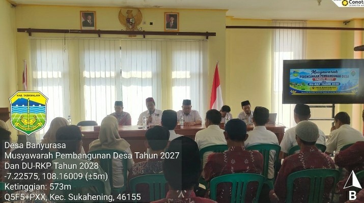 Musdes perencanaan pembangunan Desa Banyurasa membahas RKP 2027 dan DU-RKP 2028